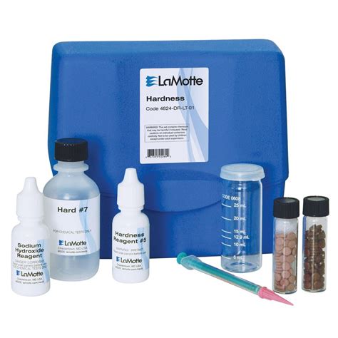 hard water testing kit free